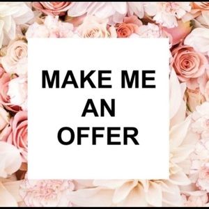 Open to all reasonable offers! 😊